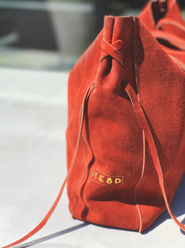 Stevie Suede Tote - VISCERA