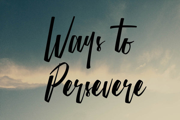 BYOB (Be Your Own Boss) Blog: Ways to Persevere