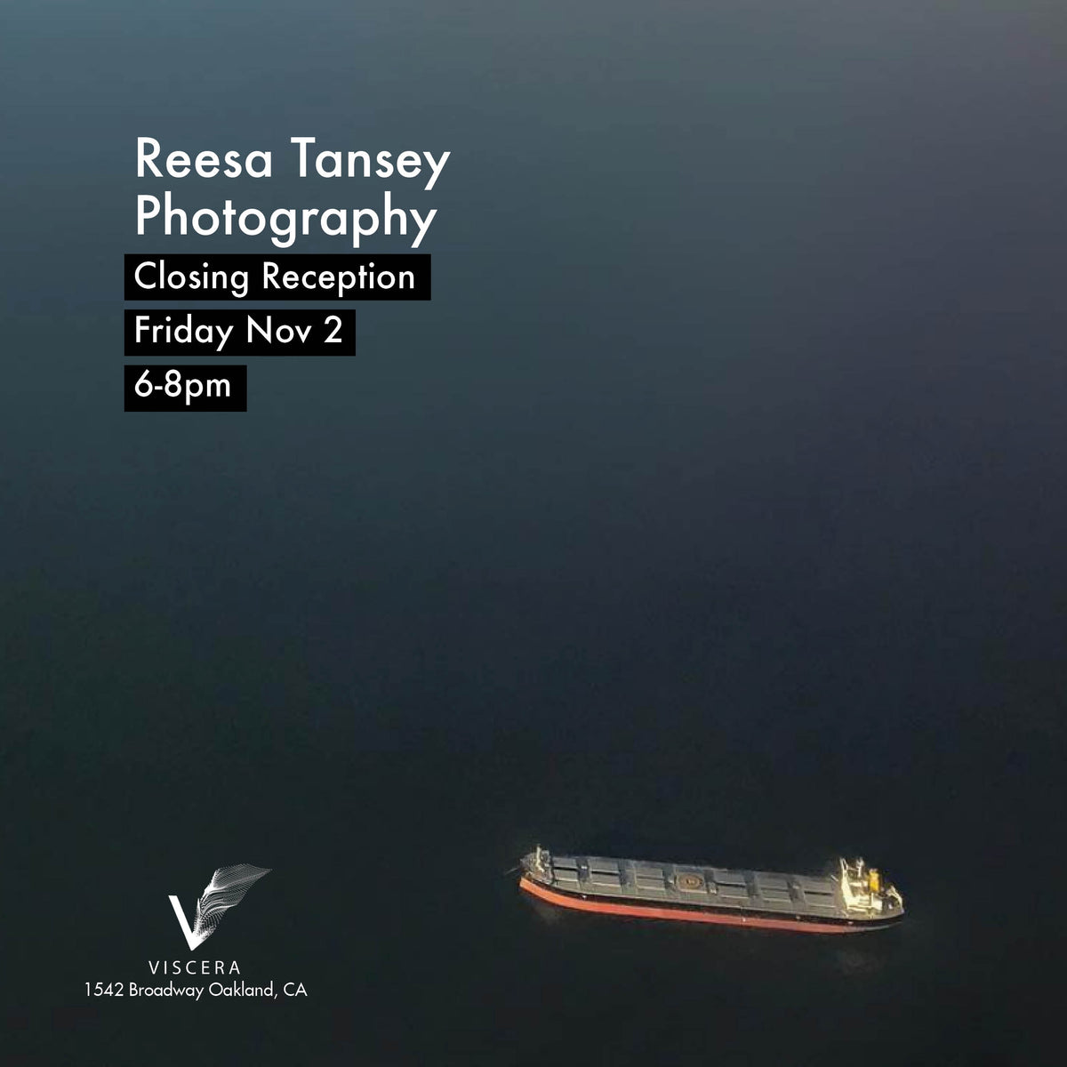 11/2 Reesa Tansey Closing Reception